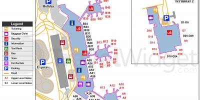 Mapu milána letiskách a vlakových staníc